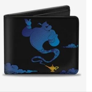 MENS DISNEY BUCKLE DOWN Aladdin Genie  WALLET